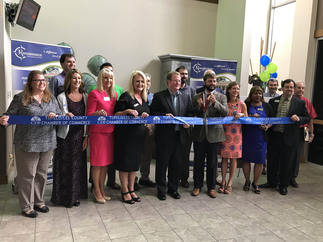 Ribbon Cutting with new north Mississippi location