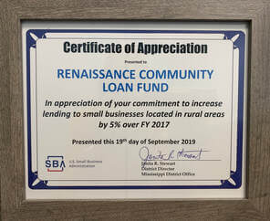 SBA certificate