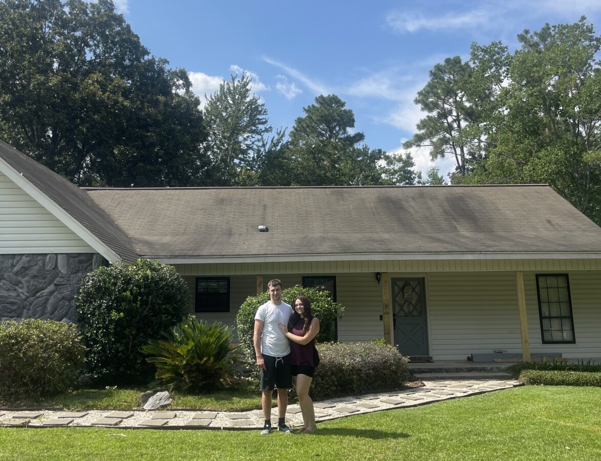 Young Couple Becomes Homeowners in Hattiesburg