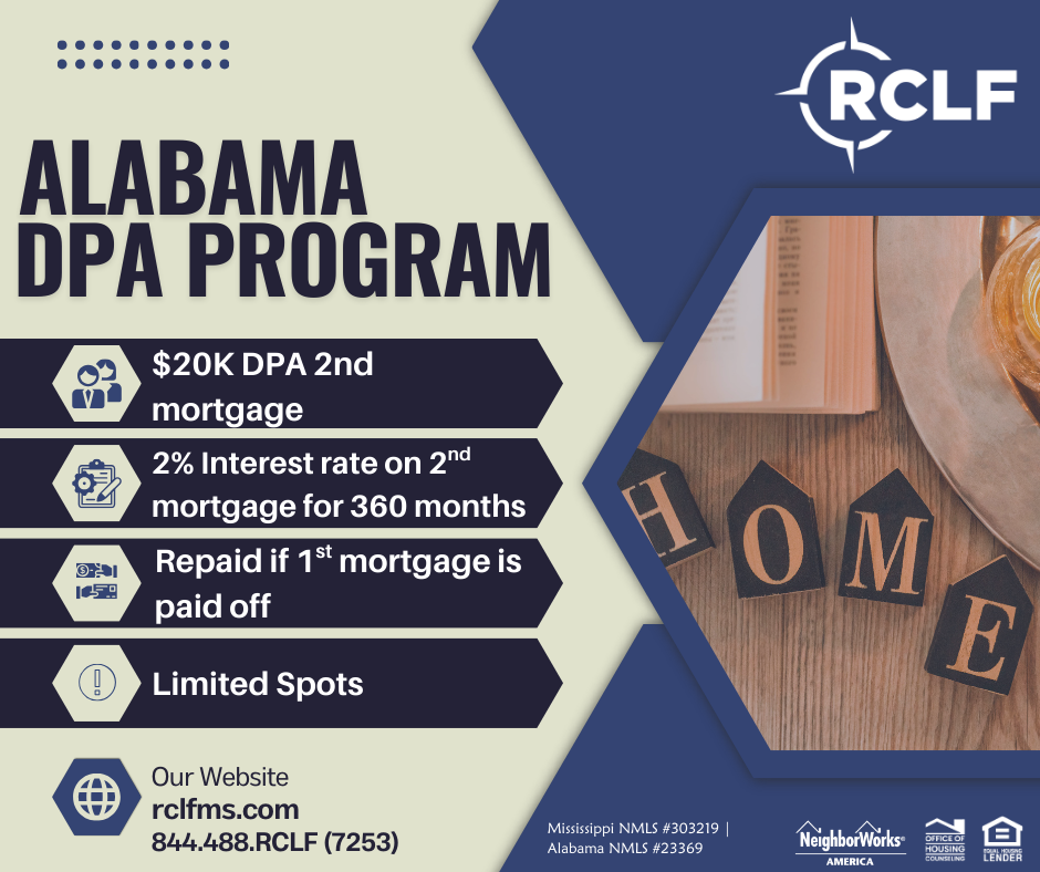 Opening Doors in Alabama: RCLF’s New Down Payment Assistance Program